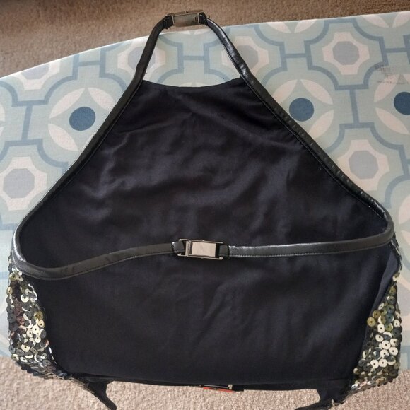 EXPRESS Shimmery olive-green backless, 3-strap Tank Teaser W XS - Picture 5 of 7